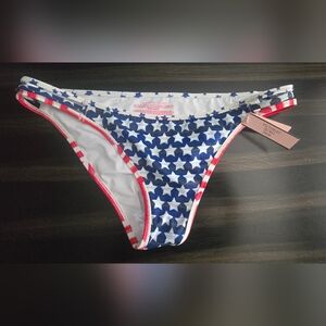 Victoria's Secret USA Print Bikini NWT Medium